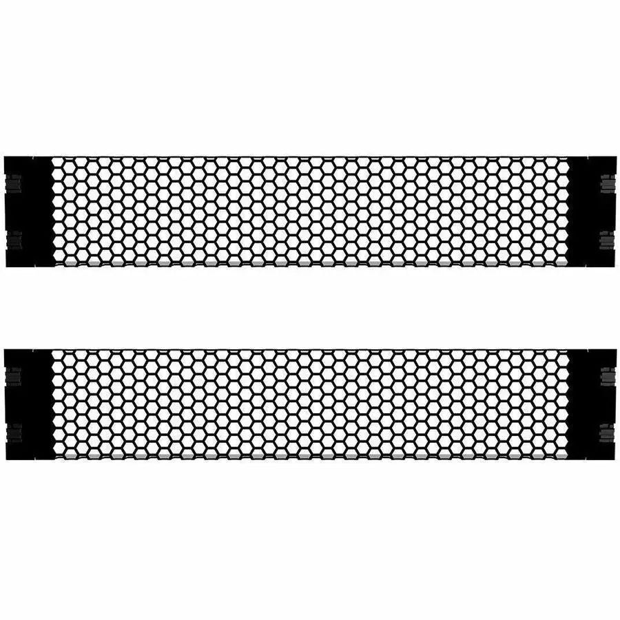 IOGEAR 2U Tool-less Vented Blanking Panel (2-Pack) for Standard 19-Inch Racks