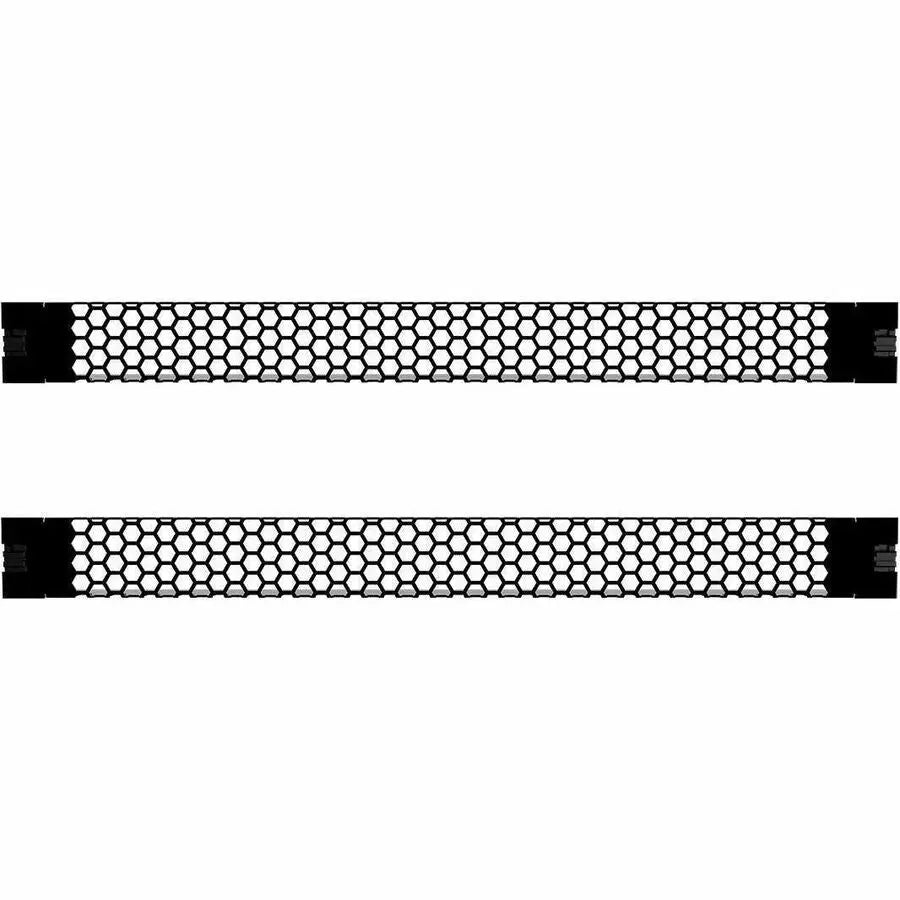 IOGEAR 1U Tool-less Vented Blanking Panel (2-Pack) - Rack Equipment Cover for 19-Inch Server Cabinets