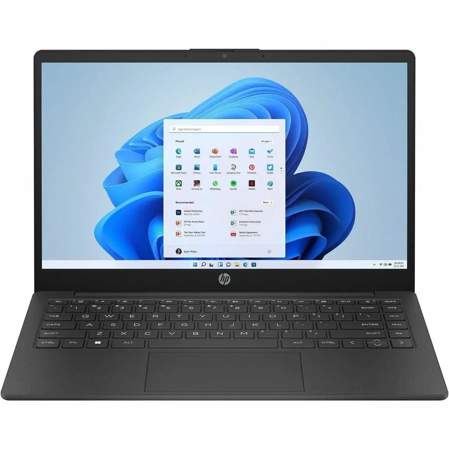 HP 14-ep0018ca 14-Inch Notebook with Intel N100 Processor and 8GB RAM - Jet Black