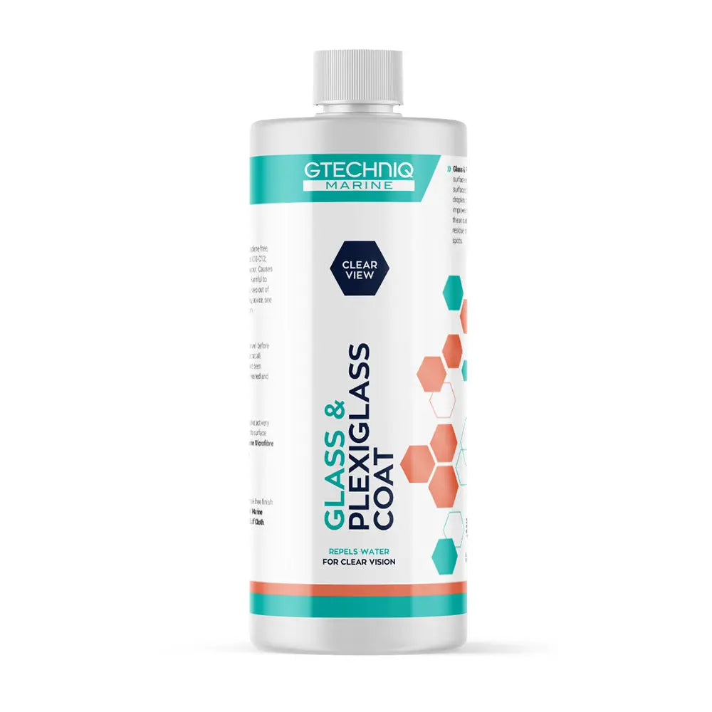 Gtechniq Glass & Plexiglass Coat - 250ml for Enhanced Visibility and Water Repellency