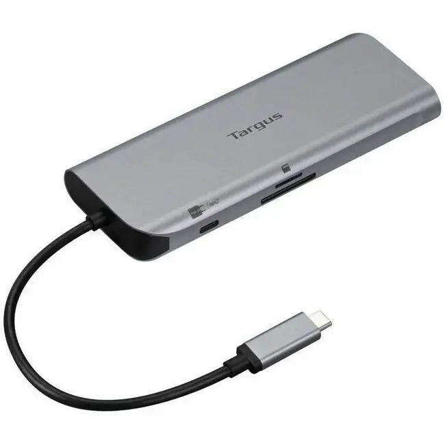 Targus Dual Video Mobile Dock with 140W Power Pass-Through and SD Card Reader - Part Number DOCK403GL