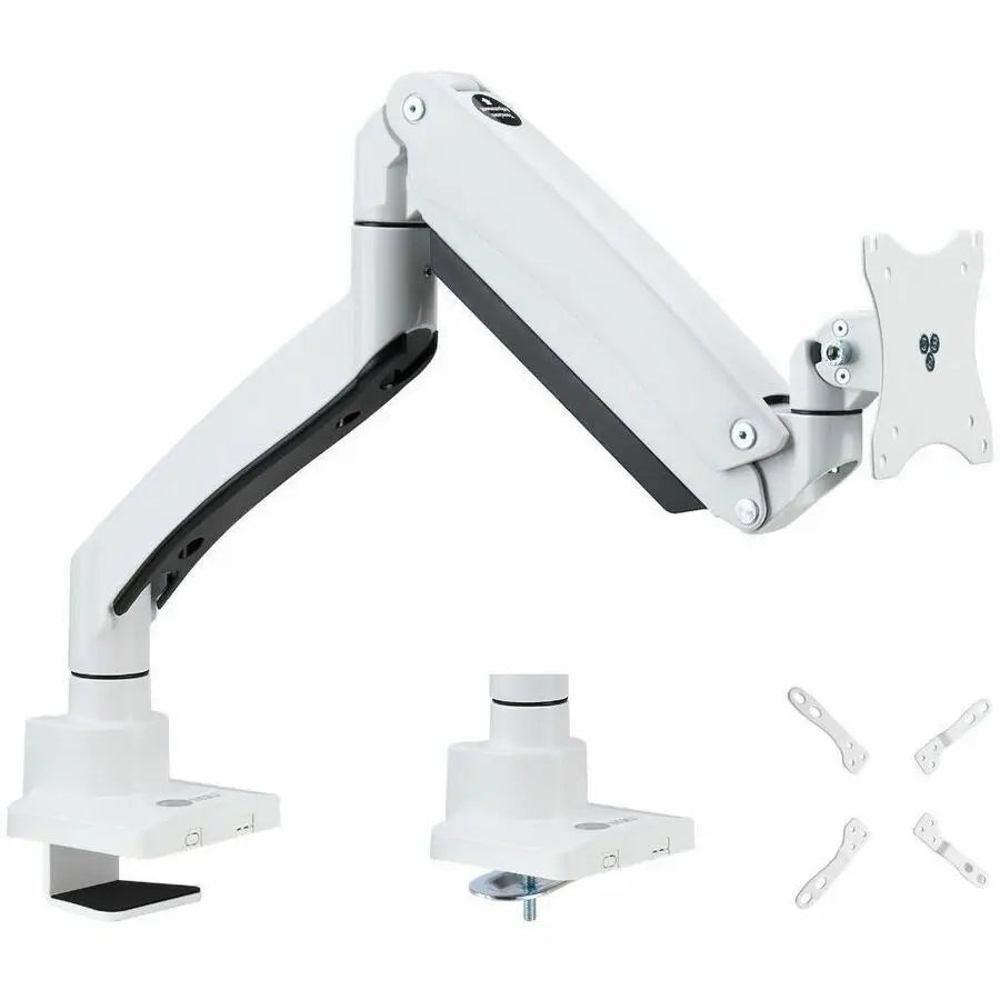 SIIG Heavy Duty Gas Spring Single Monitor Desk Mount for 17"-43" Displays with VESA Compatibility