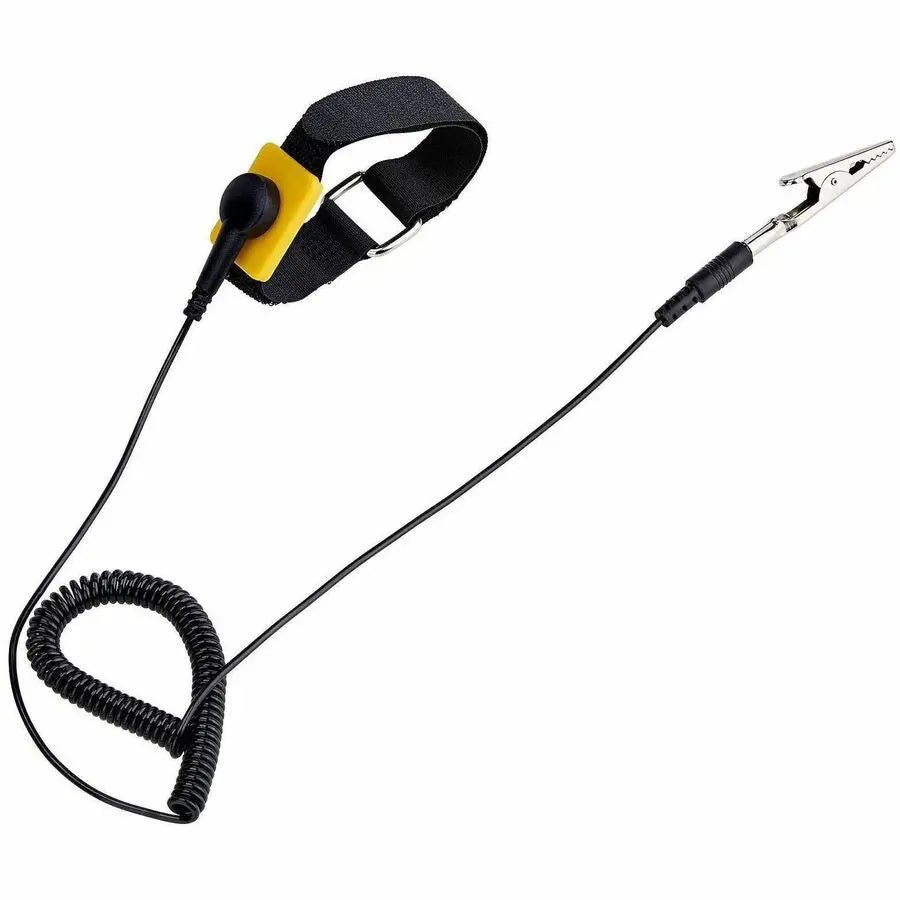 StarTech.com ESD Wrist Strap with Grounding Cable – Adjustable Anti-Static Wristband for Electronics Handling