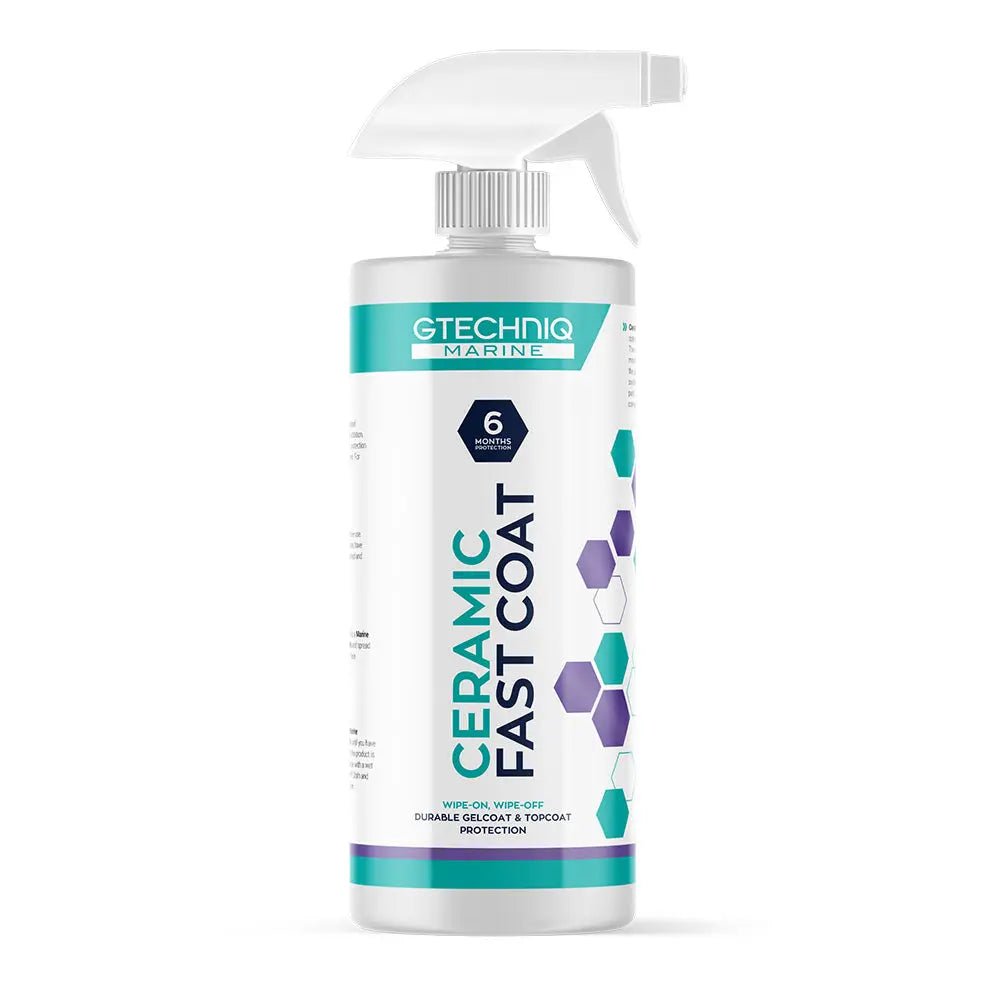 Gtechniq Marine Ceramic Fast Coat 500ml - High-Gloss, UV-Resistant Marine Coating