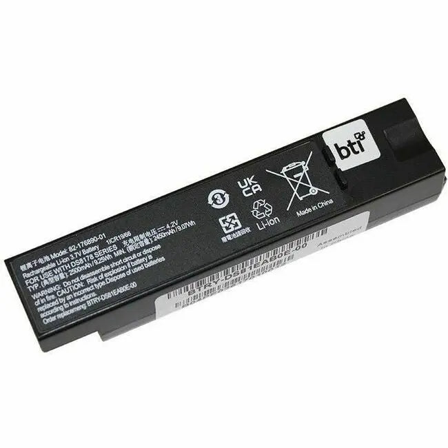 Battery Technology Inc. BTRY-DS81EAB0E-00-BTI 3.7V Lithium-Ion Battery for Zebra DS8178 and DS8100 Series Scanners