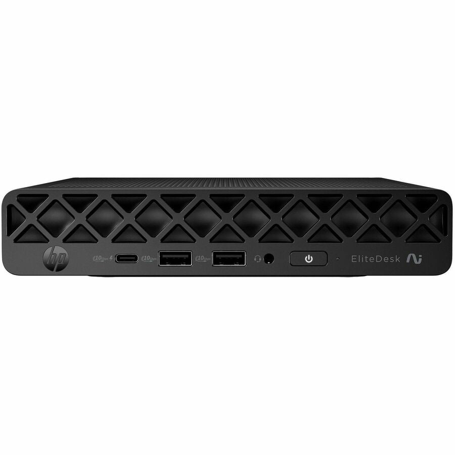 HP EliteDesk 8 G1a Mini Desktop Computer with AMD Ryzen AI 5 Processor and Security Features