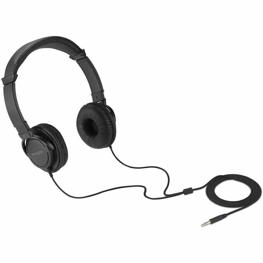 Kensington Classic EQ 3.5mm Headphone – Comfortable On-Ear Stereo Headset for Home, School, and Work