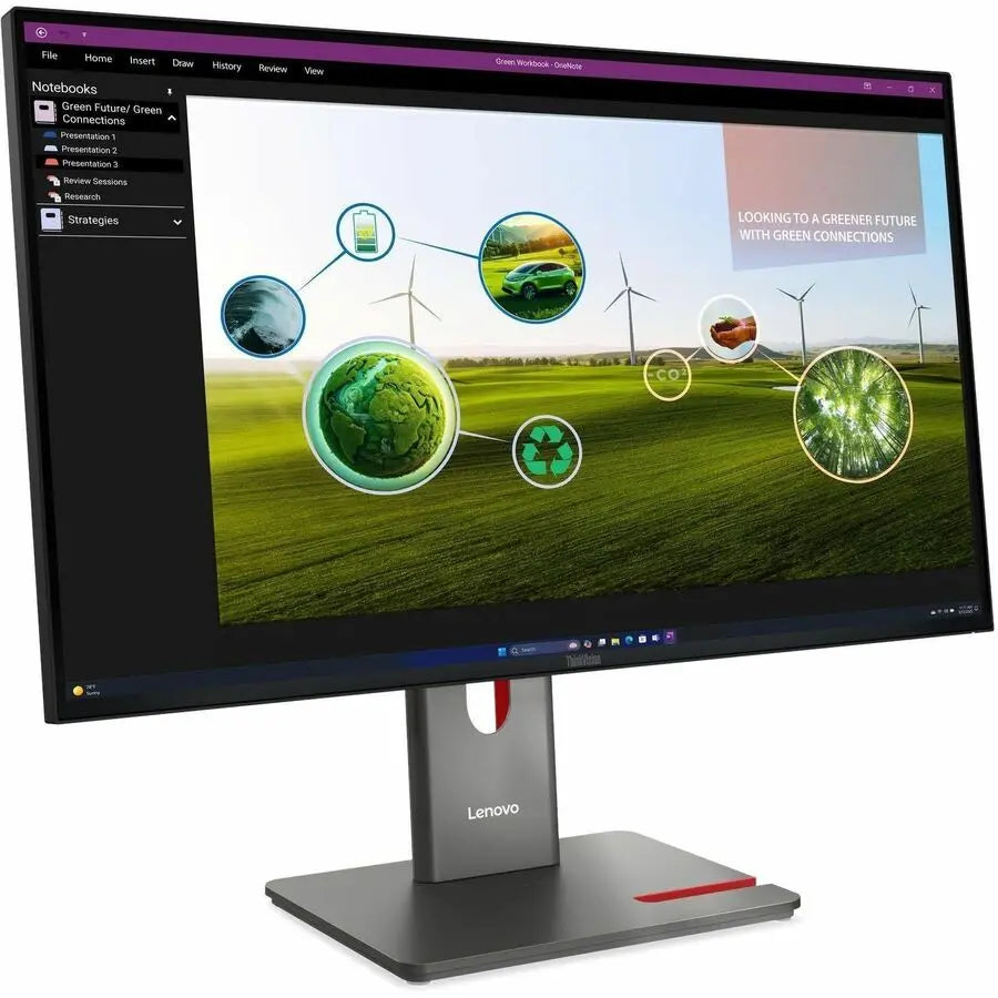 Lenovo ThinkVision P27Q-40 27-Inch WQHD LED Monitor with Eye Comfort Certification