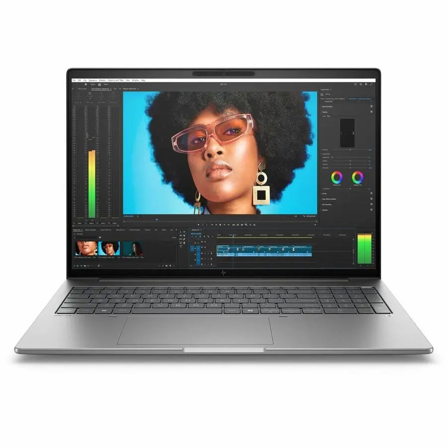 HP ZBook 8 G1i 16-Inch Mobile Workstation - Intel Core Ultra 7, NVIDIA RTX 500 Graphics, 16GB RAM, 512GB SSD, Meteor Silver