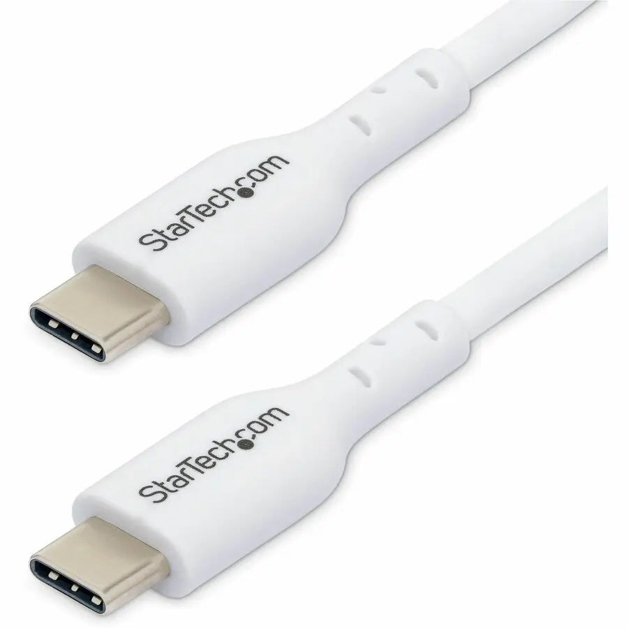 StarTech.com 3ft White USB-C Cable - 2 Pack for Fast Charging & Data Transfer