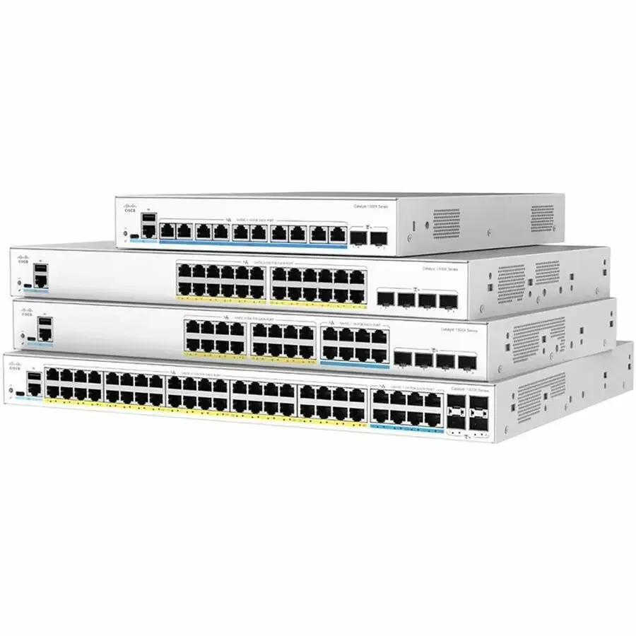 Cisco Catalyst C1300X-48P-4X Ethernet Switch – Managed Layer 3 Network Switch with 48 Gigabit Ports by Cisco Systems, Inc