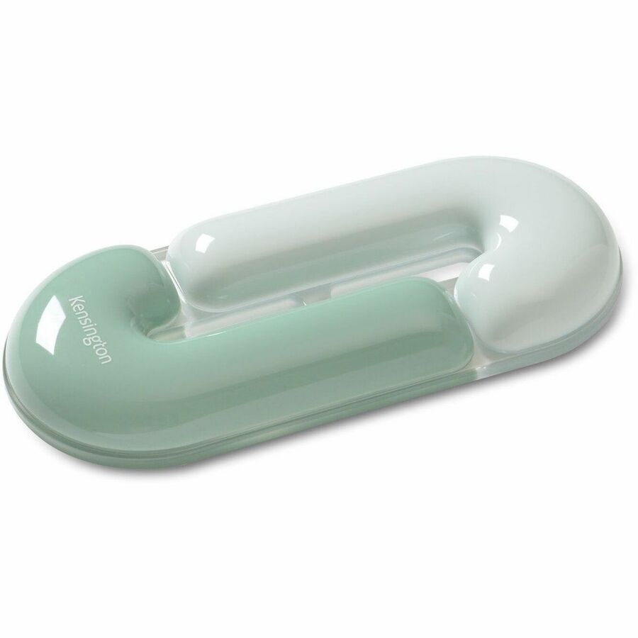 Kensington Duo Gel Wrist Rest - Ergonomic Support with Vibrant Green Design
