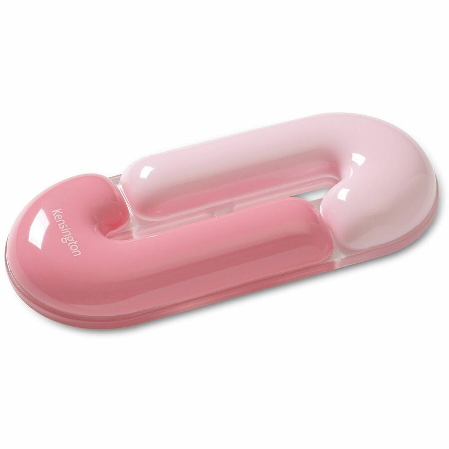 Kensington Duo Gel Wrist Rest - Pink, Ergonomic Support with Ventilation and Durable Design