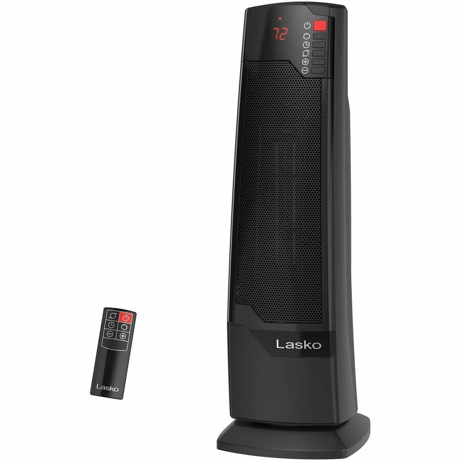 Lasko CT22835 1500W Electric Oscillating Ceramic Tower Space Heater with Remote Control