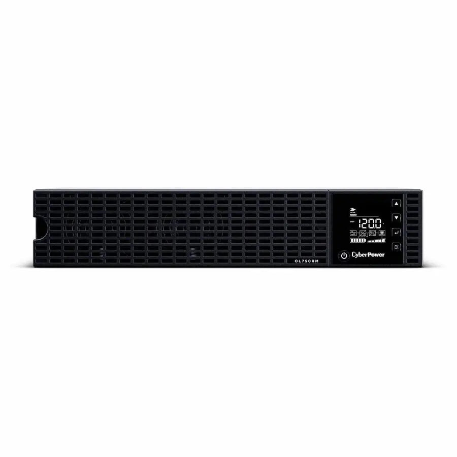 CyberPower OL750RM Essential Online UPS System - 750VA Rack-Mountable Double Conversion UPS with Sine Wave Output and Extended Battery Module