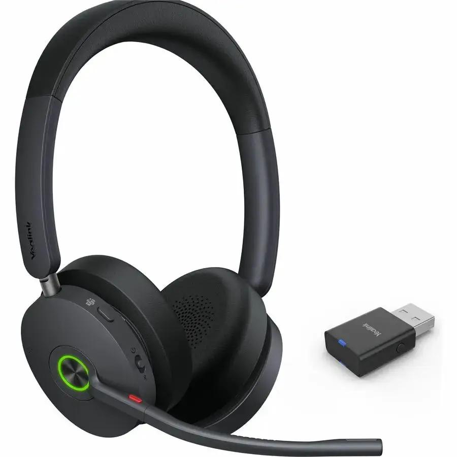 Yealink WH68 Hybrid DECT Wireless Headset with Hybrid ANC and Long Range Connectivity by Yealink Network Technology Co., Ltd