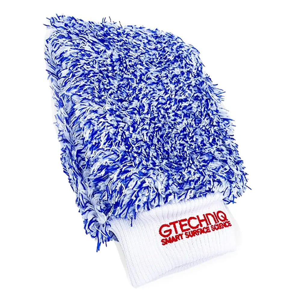 Gtechniq Microfiber Wash Mitt MWM – Premium Microfiber Car Wash Tool with Ultra-Low Friction Gliding