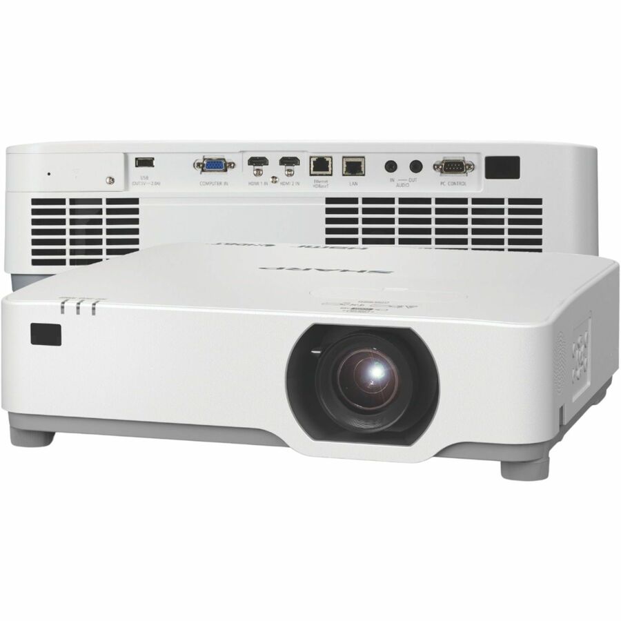 Sharp XP-P621U-W 6,200 Lumen WUXGA Laser LCD Projector for Conference Rooms and Classrooms