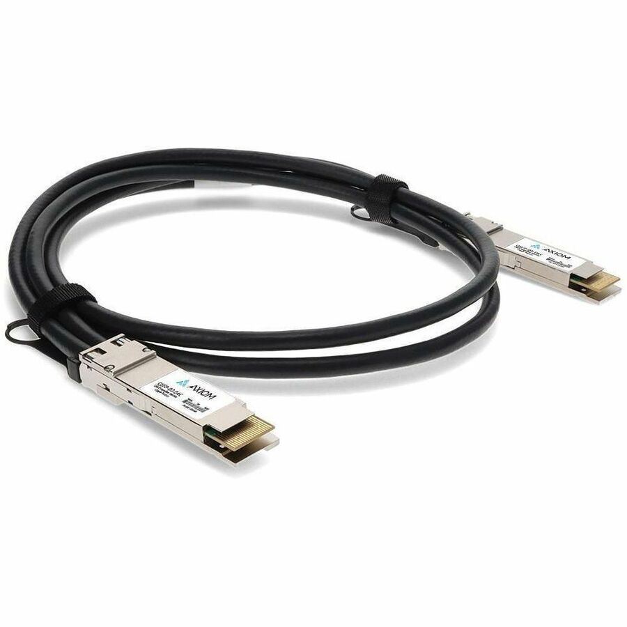 Axiom QDD-2Q200-CU2M-AX 400GBASE-CU QSFP-DD to 2 QSFP56 Passive DAC Cable, Cisco Compatible, 6.6 ft