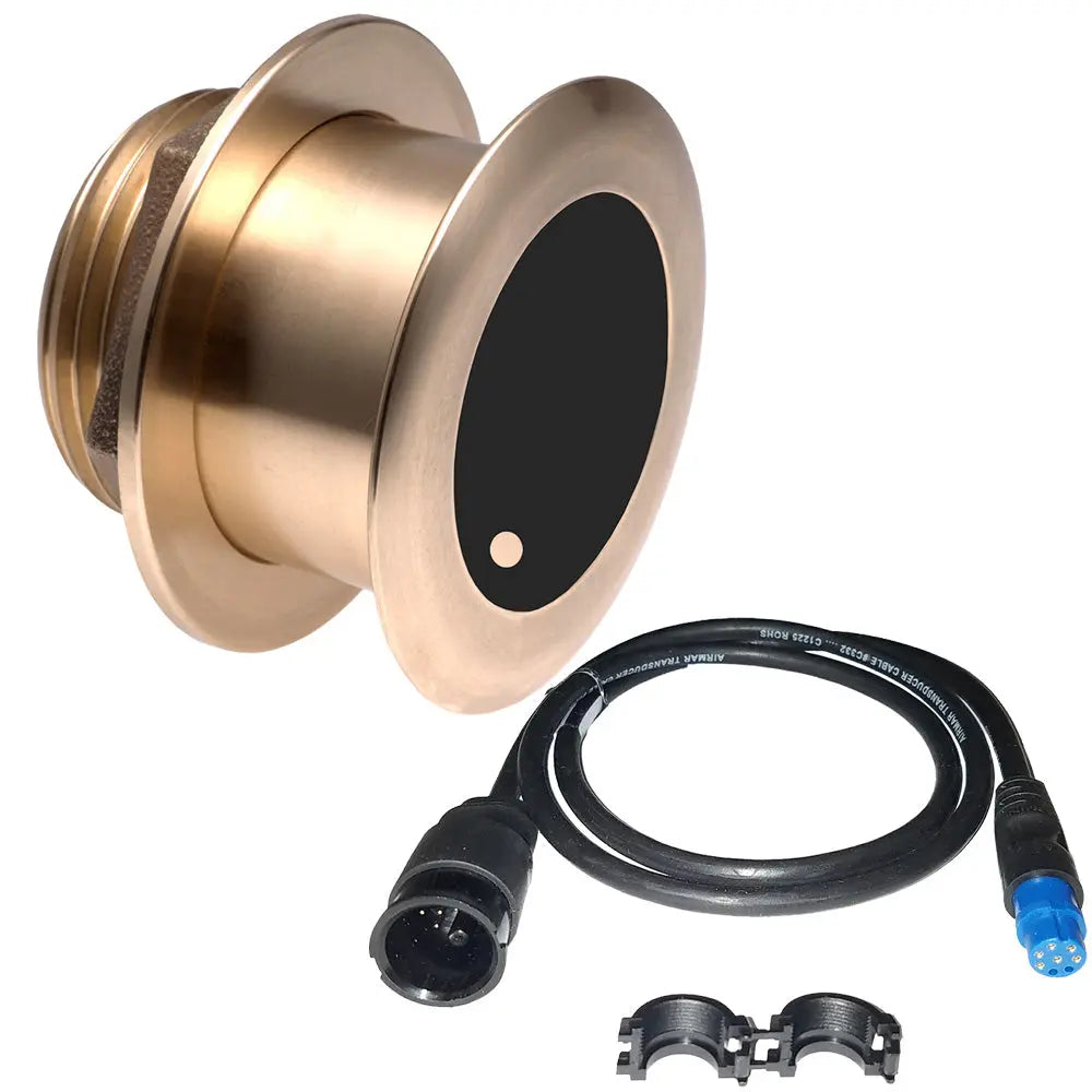 Airmar B175M Bronze 12 Degree Thru-Hull 1kW Transducer for Garmin with 8-Pin Connector
