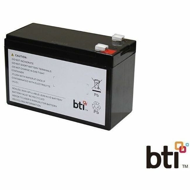 BTI UB1290-BTI 12V 9Ah Sealed Lead Acid Battery for UPS, Alarm, Garage Systems