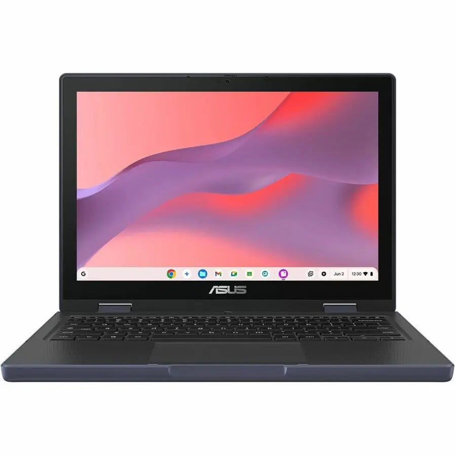 Asus Chromebook CZ12 Flip CZ1204FM4A-YZ84T 12.2-Inch Touchscreen Rugged Convertible 2-in-1 Laptop in Mineral Gray