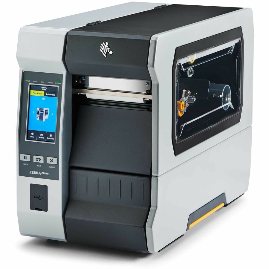 Zebra ZT610 Industrial Thermal Transfer Printer, 203 dpi, ZT61042-T21E100Z