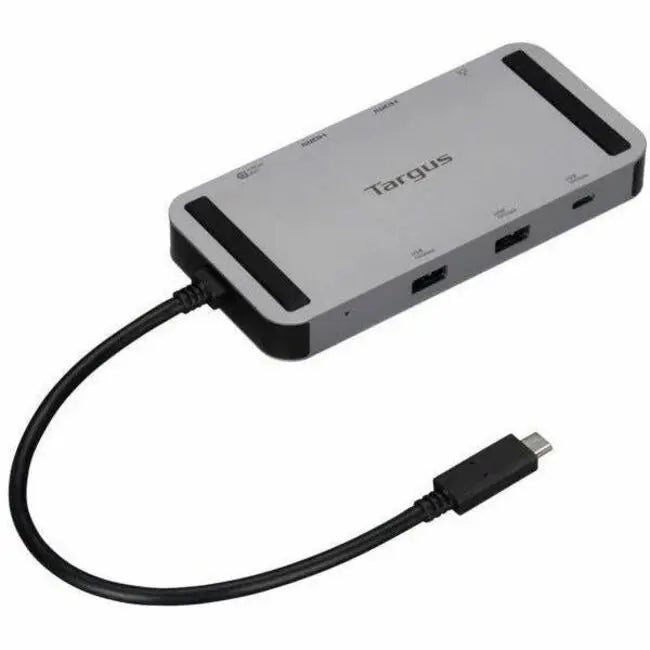 Targus USB4 Dual Video Mobile Dock with 140W EPR Pass-Thru - Compact, Eco-Friendly Portable Docking Station