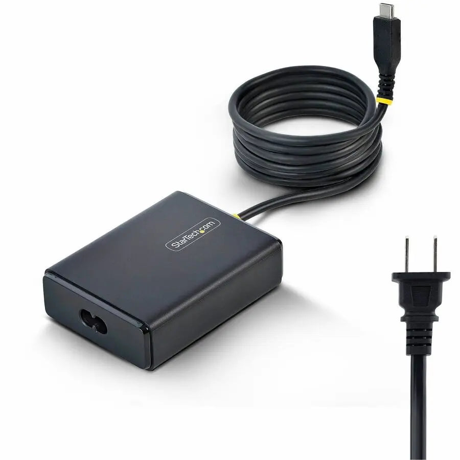 StarTech.com 1100LN-USB-C-CHARGER 100W USB-C Laptop Power Adapter with Tethered Cable for MacBook Pro, Dell, HP ProBook, Surface Pro