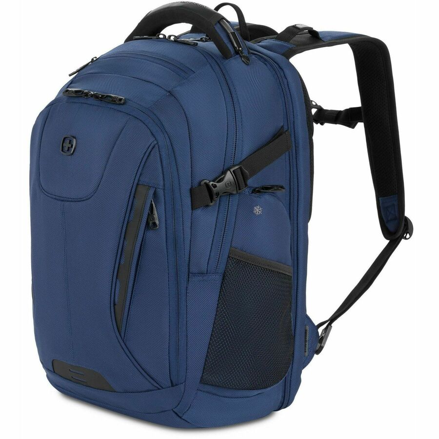 SwissGear Elite 5358303408 Travel Tech USB ScanSmart Laptop Backpack in Navy