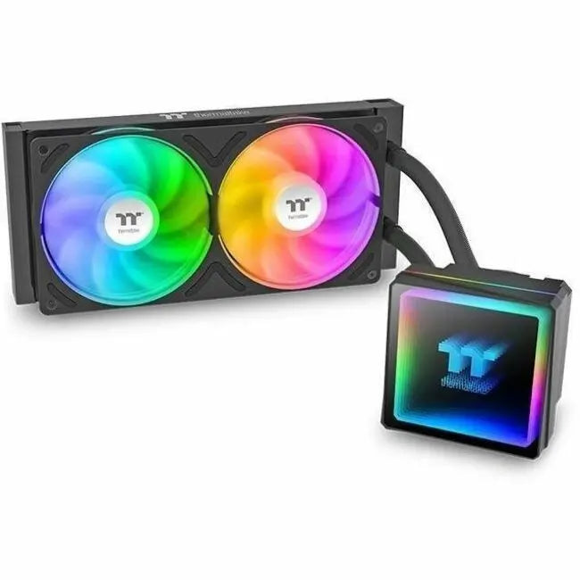 Thermaltake TH240 V3 ARGB Sync Cooling Fan, Radiator, and Pump Kit for PC