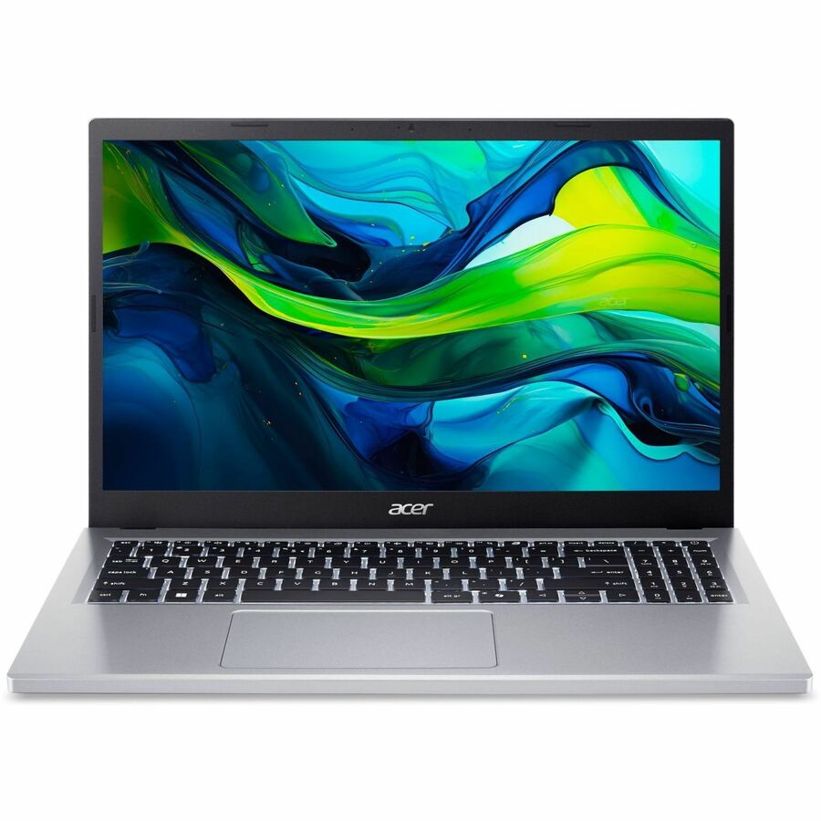 Acer Aspire Go 15 AG15-32P-352Z Notebook, Intel Core 3, 8GB Memory, 15.6-Inch Full HD Display, Silver, Part Number NX.JJLAA.003