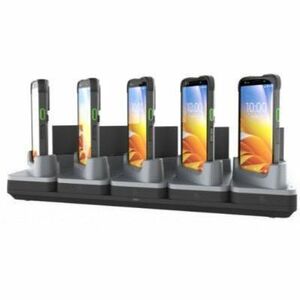 Zebra TC501 ShareCradle Charge-Only Cradle for Five Devices and Five Spare Batteries, CRD-TC5AB-5SC5D5B-1