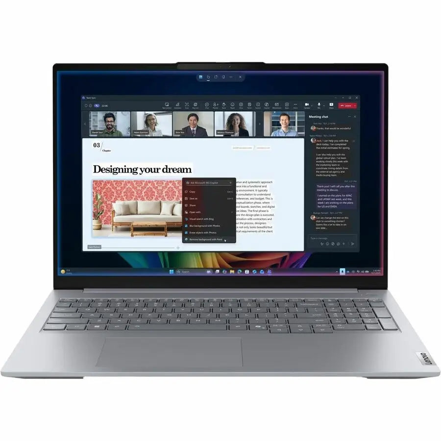 Lenovo ThinkBook 16 G9 IPL Notebook - Luna Gray with Intel Core Ultra 5 and 16GB RAM