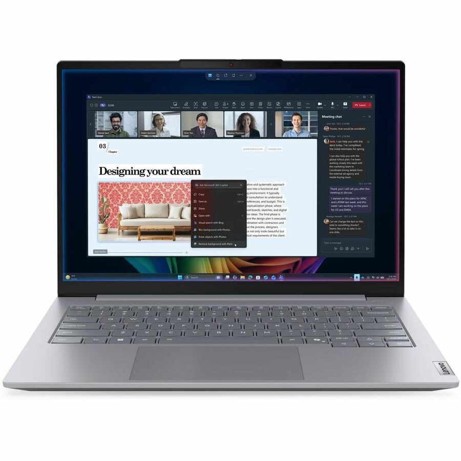 Lenovo ThinkBook 14 G9 IPL 21UX000KUS Notebook with 14-Inch WUXGA Display and Intel Core Ultra 5 Processor