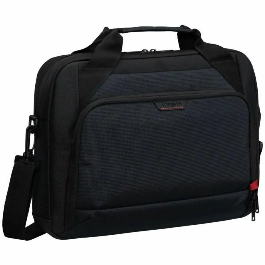 Targus Classic EcoSmart CN414GL 13-14 inch Laptop Briefcase - Water-Resistant, Eco-Friendly Business Bag in Black