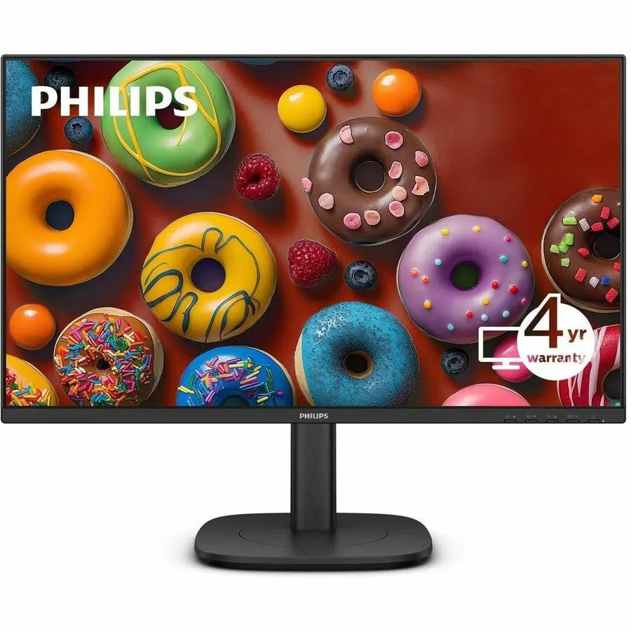 Philips 27B2N3500J 27-Inch WQHD LED Monitor with Fast Refresh and Ergonomic Stand