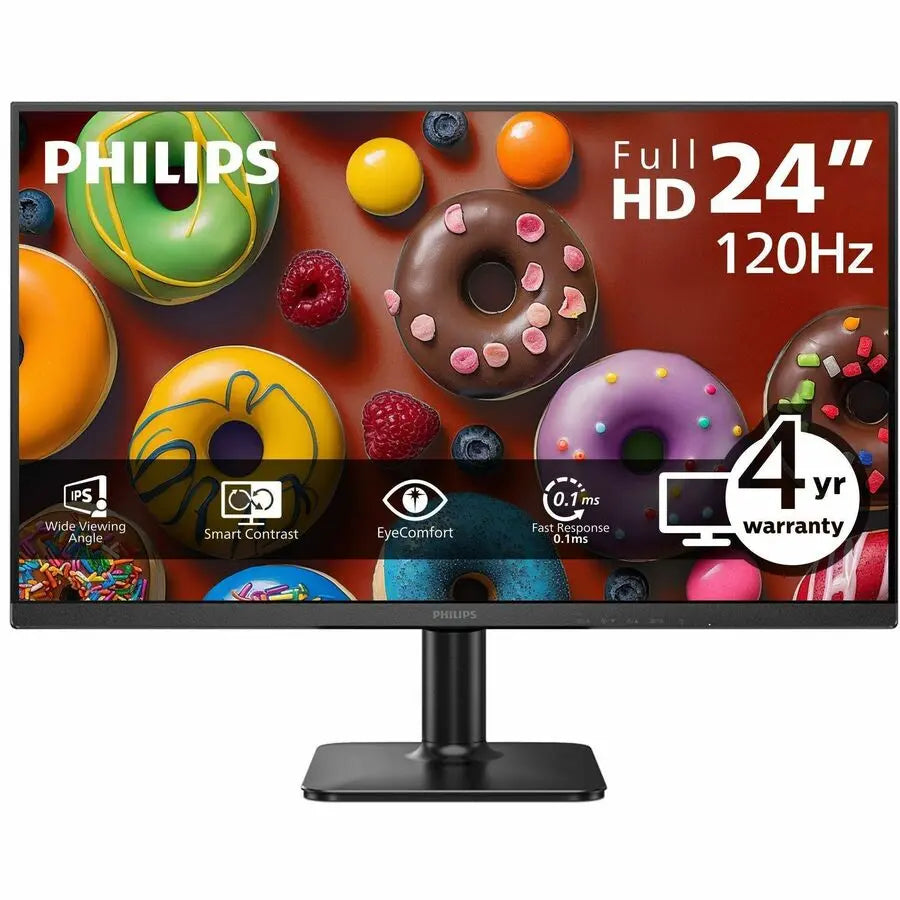 Philips 24E2N2100S 24-Inch Full HD IPS LED Monitor with 120Hz Refresh Rate and Adaptive Sync