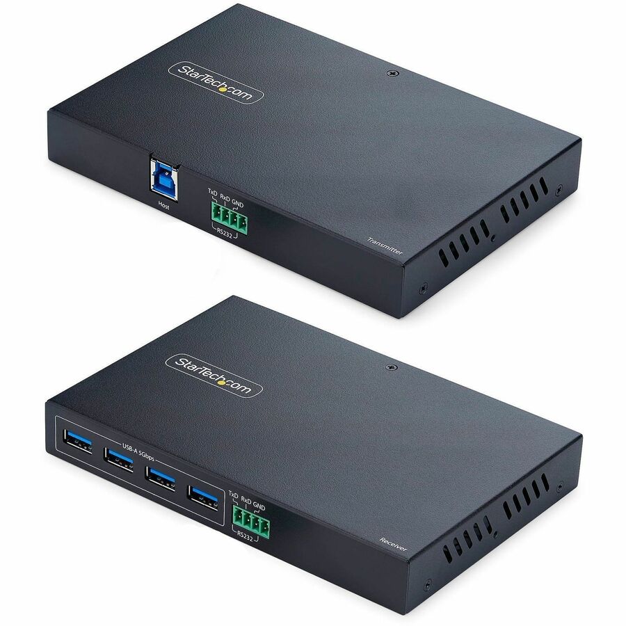 StarTech.com USB/Ethernet Combo Hub C10043-USB-EXTENDER - 4-Port USB 3.0 Extension over Ethernet up to 330 ft