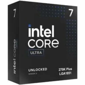Intel Core Ultra 7 Series 2 (2nd Gen) 270K PLUS Tetracosa-core 24-Core 3.7 GHz Desktop Processor