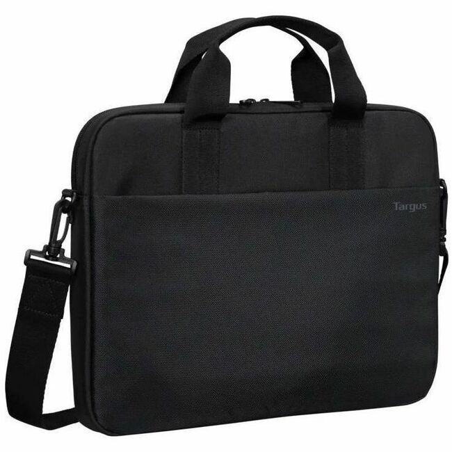 Targus 14" Intellect Slim Brief with ID Window – Lightweight Water-Resistant Laptop Case for Professionals