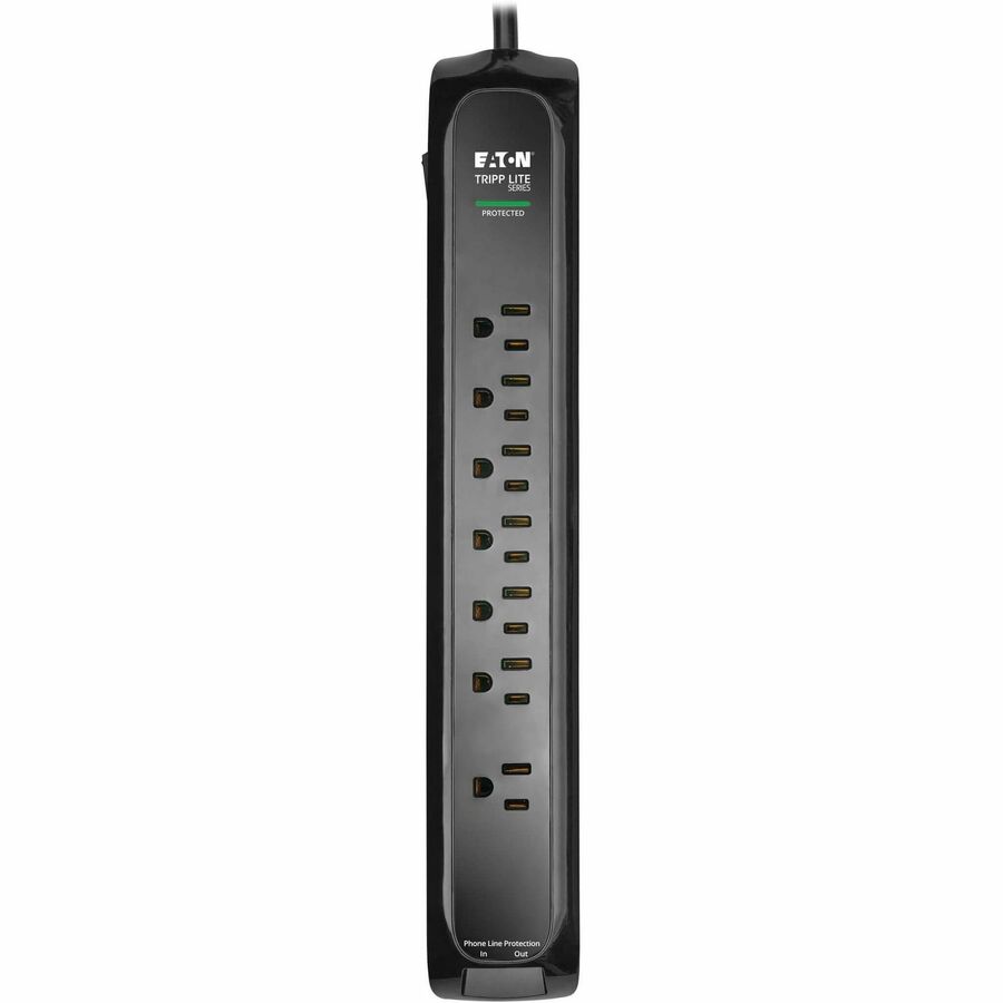 Eaton Corporation Tripp Lite series Protect It! TLP710BTEL 7-Outlets Surge Protector for Home and Office