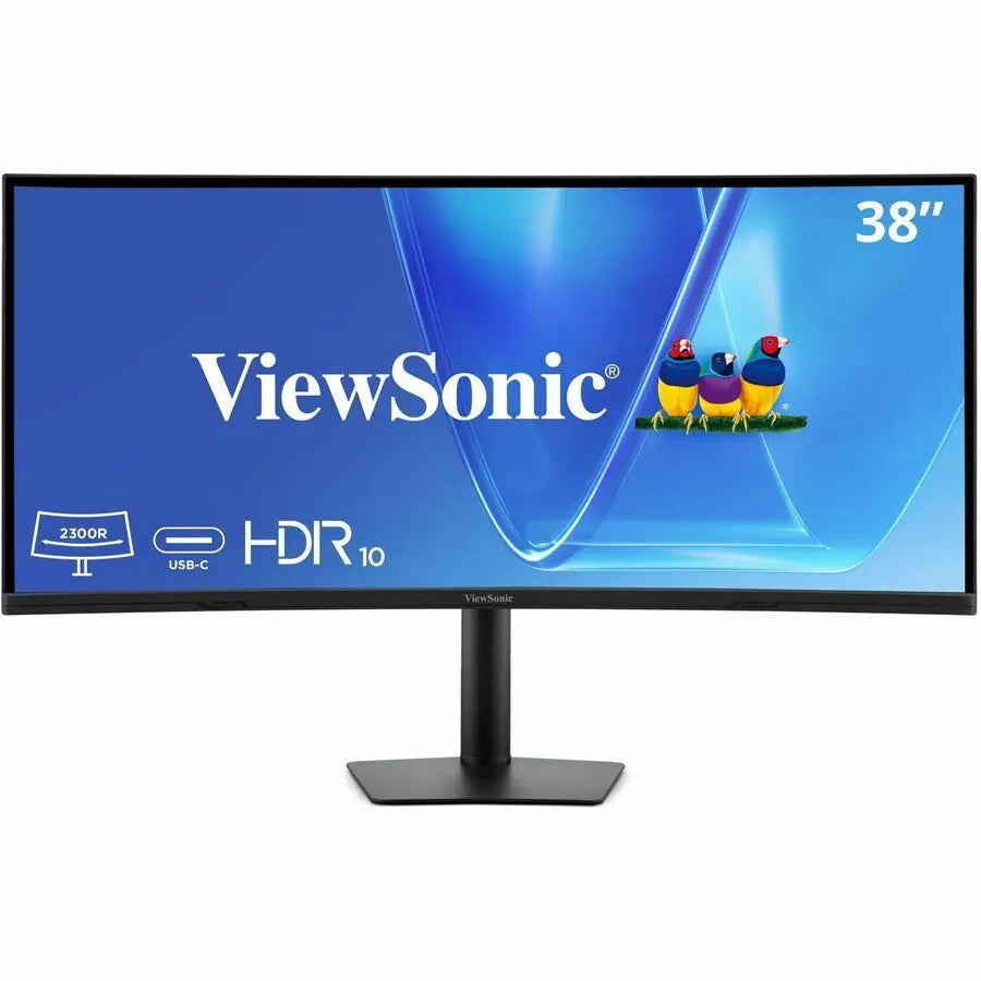 ViewSonic VG3820C 38-Inch WQHD+ Ultrawide Curved IPS Monitor with 96W USB-C and KVM Switch