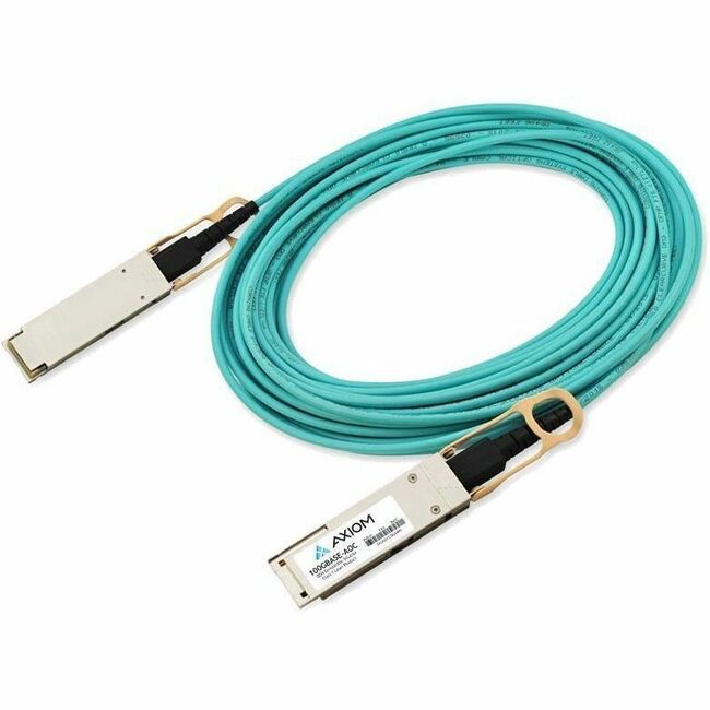 Axiom Memory Solutions 100GBASE-AOC QSFP28 Active Optical Cable - 5m, HP Compatible