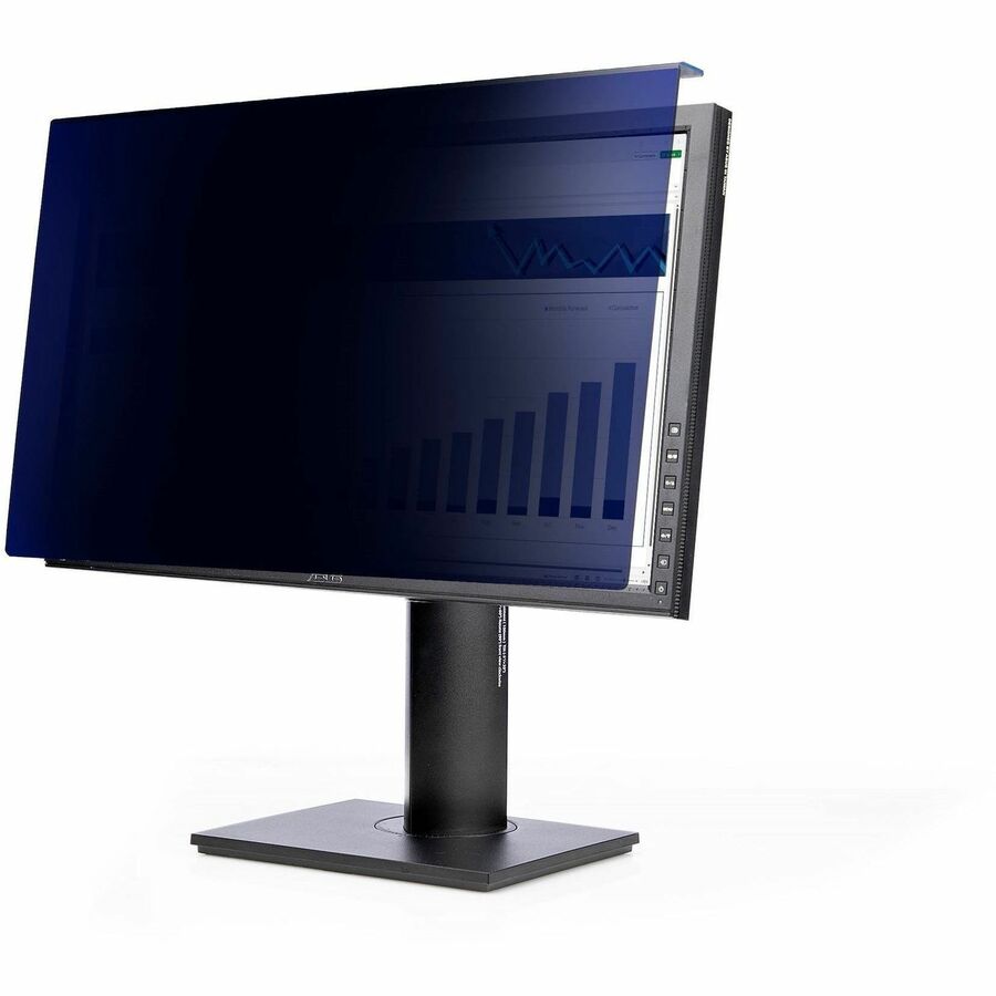 StarTech.com 22-inch 16:10 Acrylic Hanging Privacy Screen Filter – TAA Compliant, Blue Light Reduction, Easy Mounting