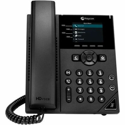 HPI SOURCING - NEW VVX 250 Business IP Phone – Wall Mountable VoIP Office Phone in Black