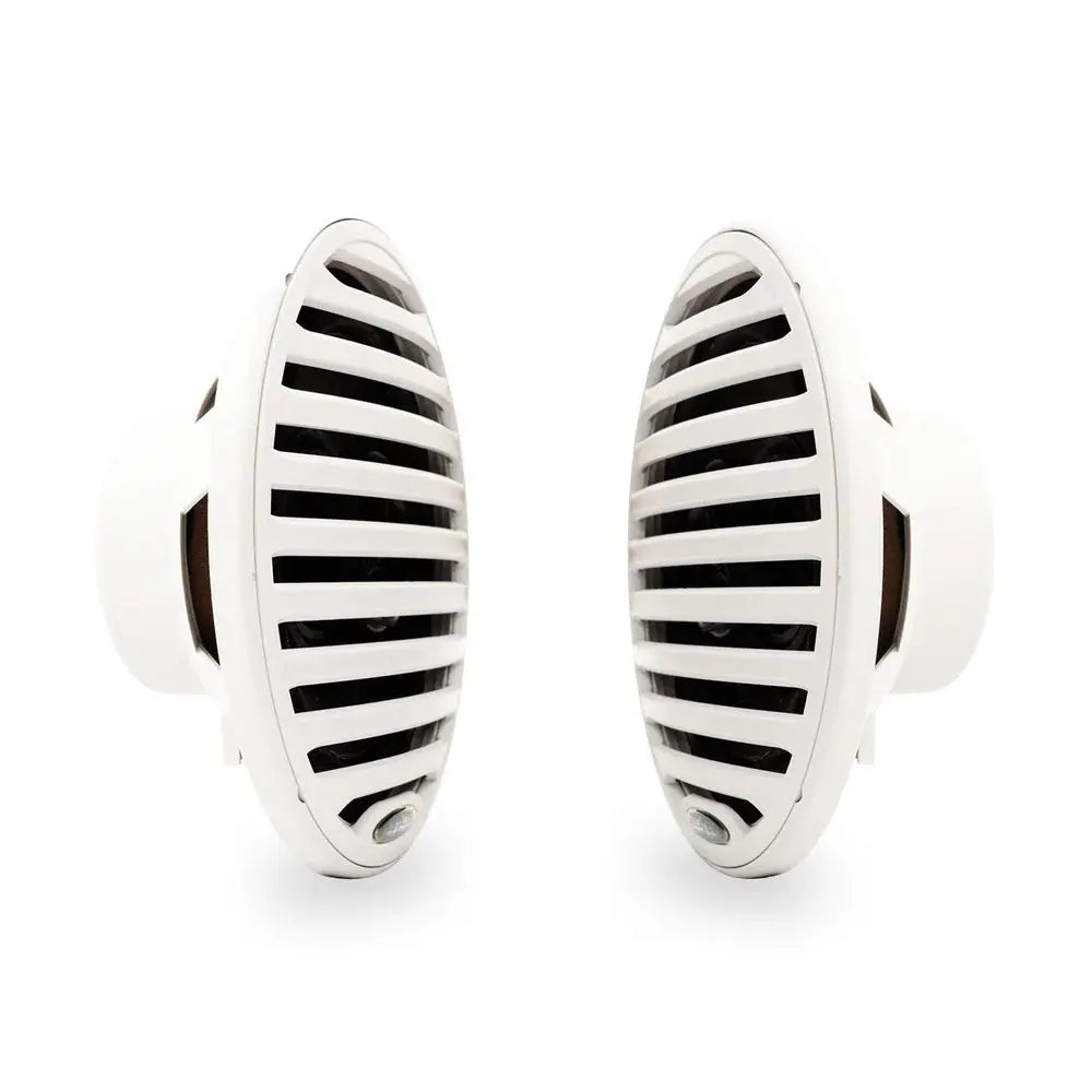 Aquatic AV EC121 6.5-Inch Economy Marine Speakers - White, Waterproof and High-Performance