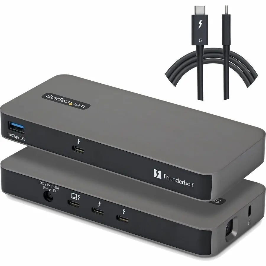 StarTech.com Thunderbolt 5 Hub with KVM Sharing and 8K Multi-Display Support