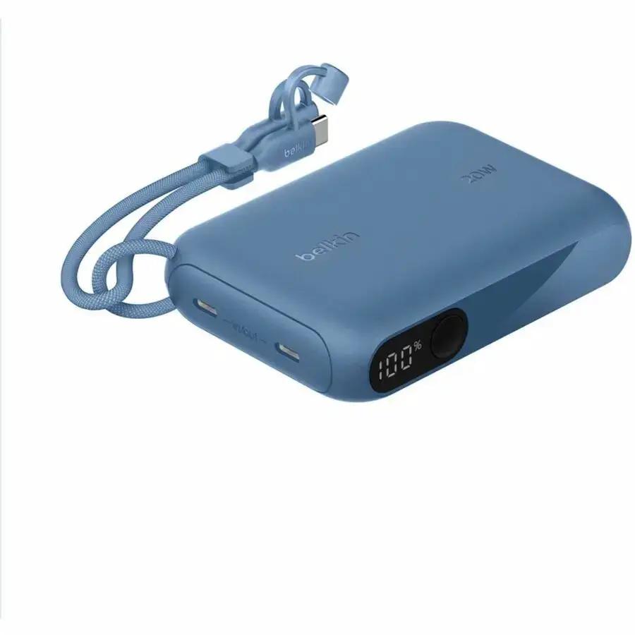 Belkin BoostCharge Power Bank 10K with Display – Portable 10000mAh USB-C Power Source for Nintendo Switch & Apple Devices by Belkin International, Inc