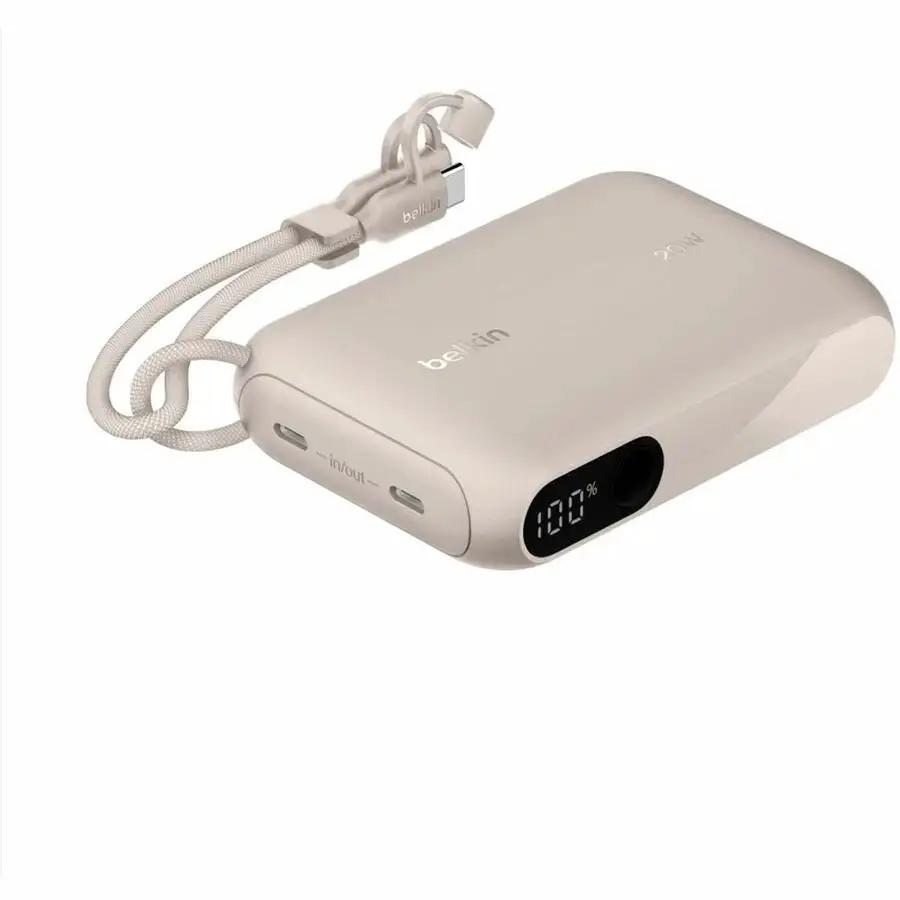 Belkin BoostCharge Power Bank 10K with Display – 20W Portable Charger for Nintendo Switch and Apple Devices by Belkin International, Inc